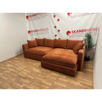 Sofa COMFY (Kampinė šezlongas)(Ekspozicija)